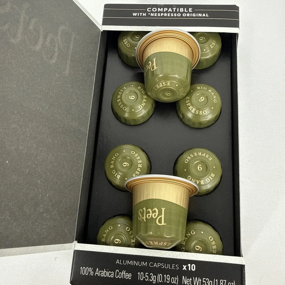 80 Count Nespresso Compatible Espresso Capsules - Major Dickason's & Big Bang